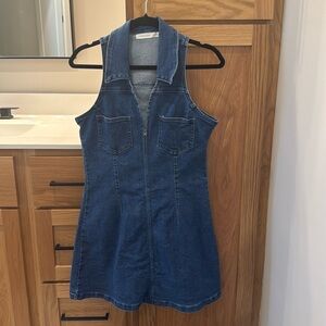 Altar'd State Blue Denim Dress